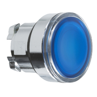 Schneider Electric Leuchtdrucktaster ZB4BW363 flach blau Schneider Electric Leuchtdrucktaster ZB4BW363 flach blau