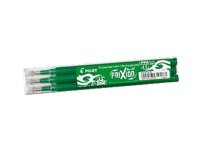 PILOT FRIXION Tintenrollerminen gruen 0,4 mm 3 St. PILOT FRIXION Tintenrollerminen gruen 0,4 mm 3 St.
