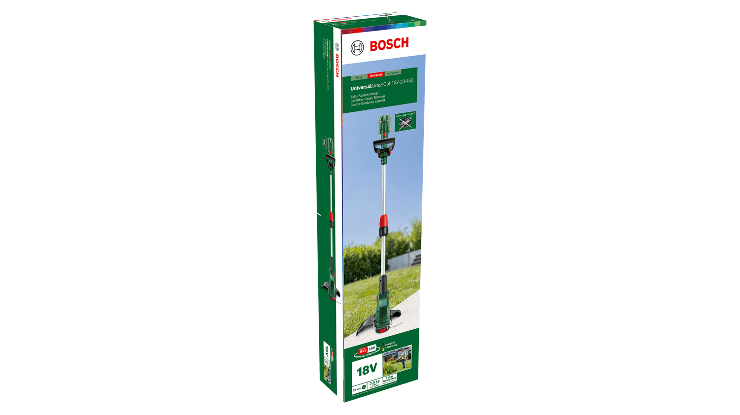 Bosch UniversalGrassCut Akku‑Rasentrimmer