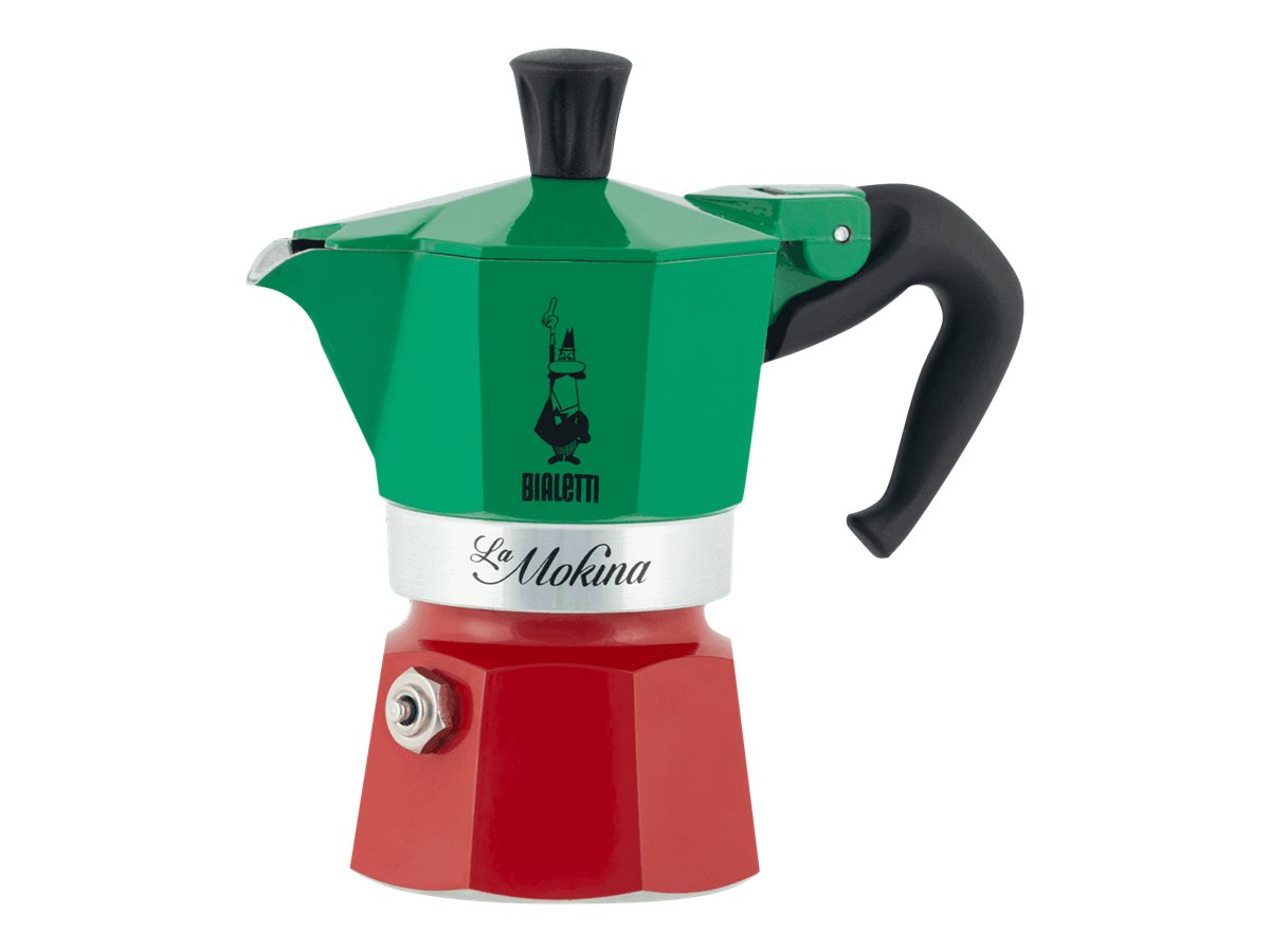 Bialetti La Mokina Italia 40ml, Espressokocher Bialetti La Mokina Italia 40ml, Espressokocher