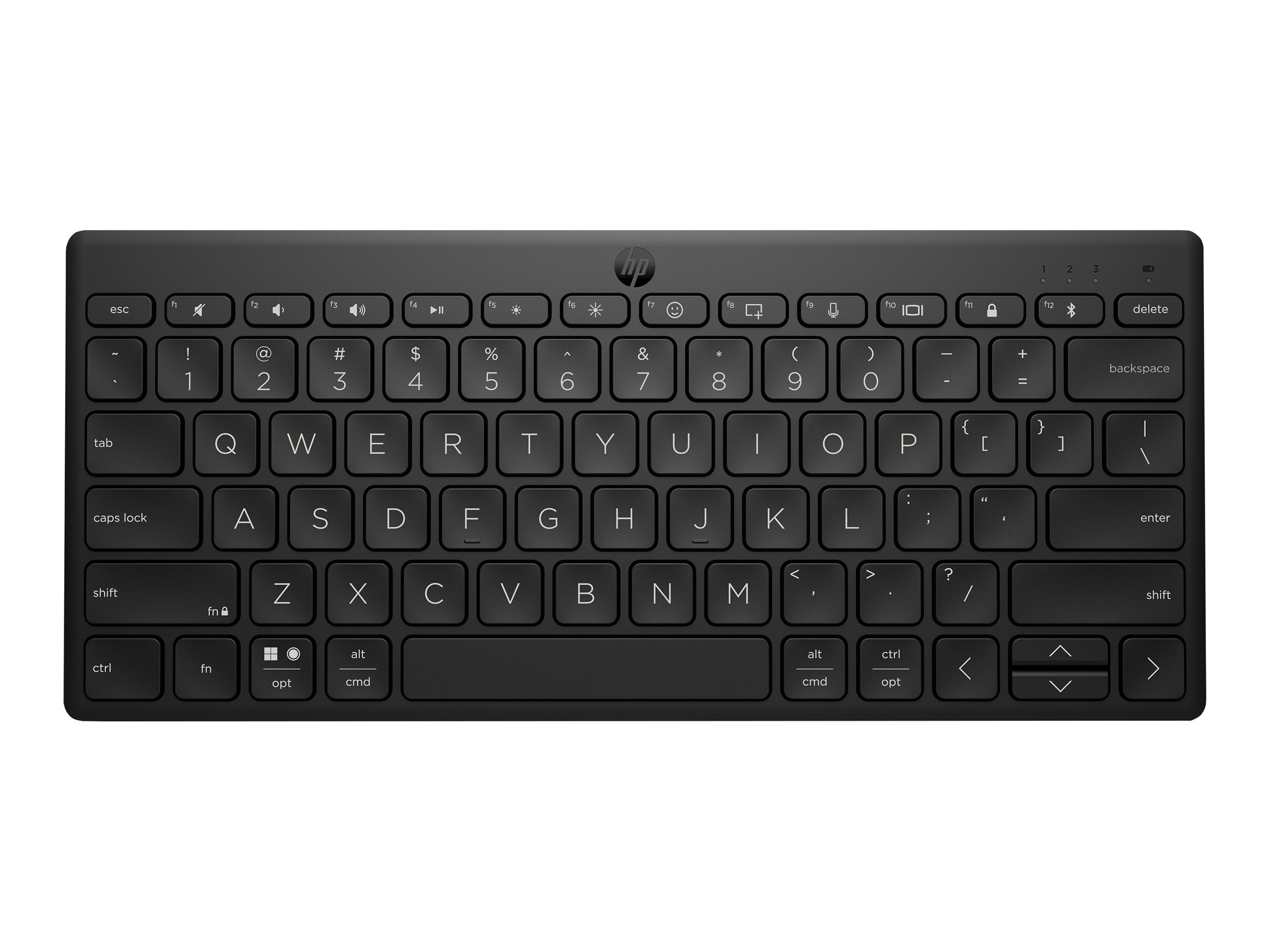 HP 350 BLK Compact Multi-Device Keyboard GR (P) HP 350 BLK Compact Multi-Device Keyboard GR (P)