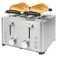 CLATRONIC PC-TA 1252 Toaster silber CLATRONIC PC-TA 1252 Toaster silber