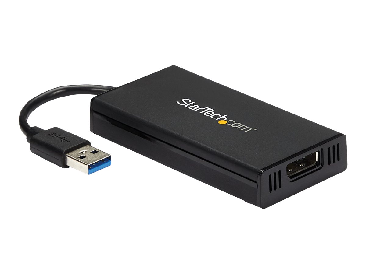 STARTECH.COM USB 3.0 auf Displayport Adapter - Externe Monitor Grafikkarte DisplayLink zertifiziert - Ultra HD 4k - Display Video