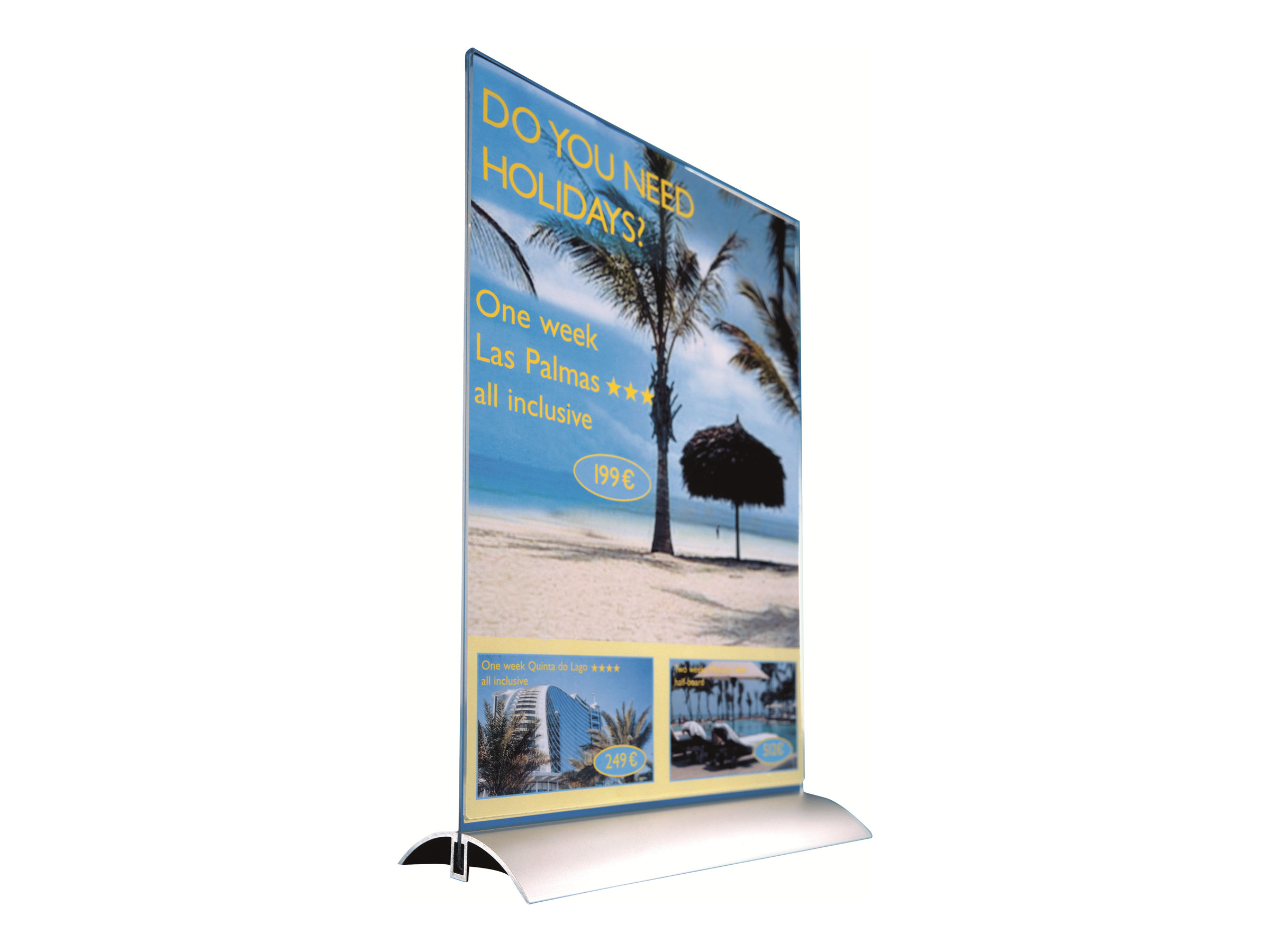 DURABLE Presenter Tischaufsteller DIN A4 beidseitig, 1 St