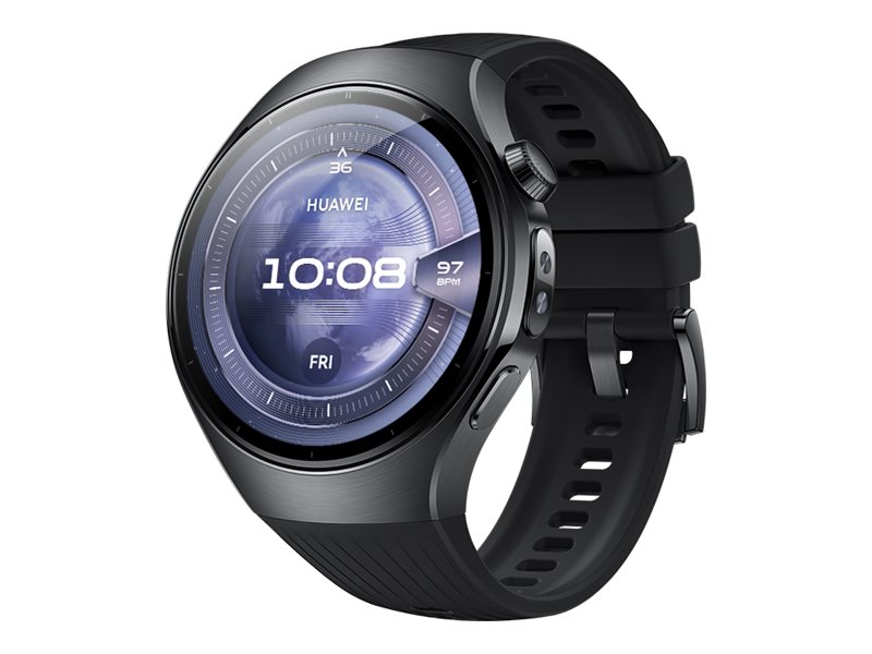 Watch 5 (Rates-L19F) Black Fluoroelastomer Strap Watch 5 (Rates-L19F) Black Fluoroelastomer Strap