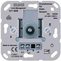 Jung Dimmer 211GDE 100-1000W Jung Dimmer 211GDE 100-1000W