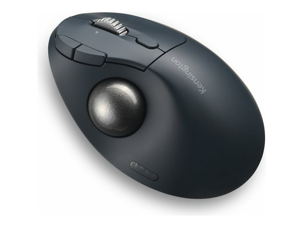 Kensington Pro FitÂ® Ergo TB550 Maus ergonomisch kabellos schwarz