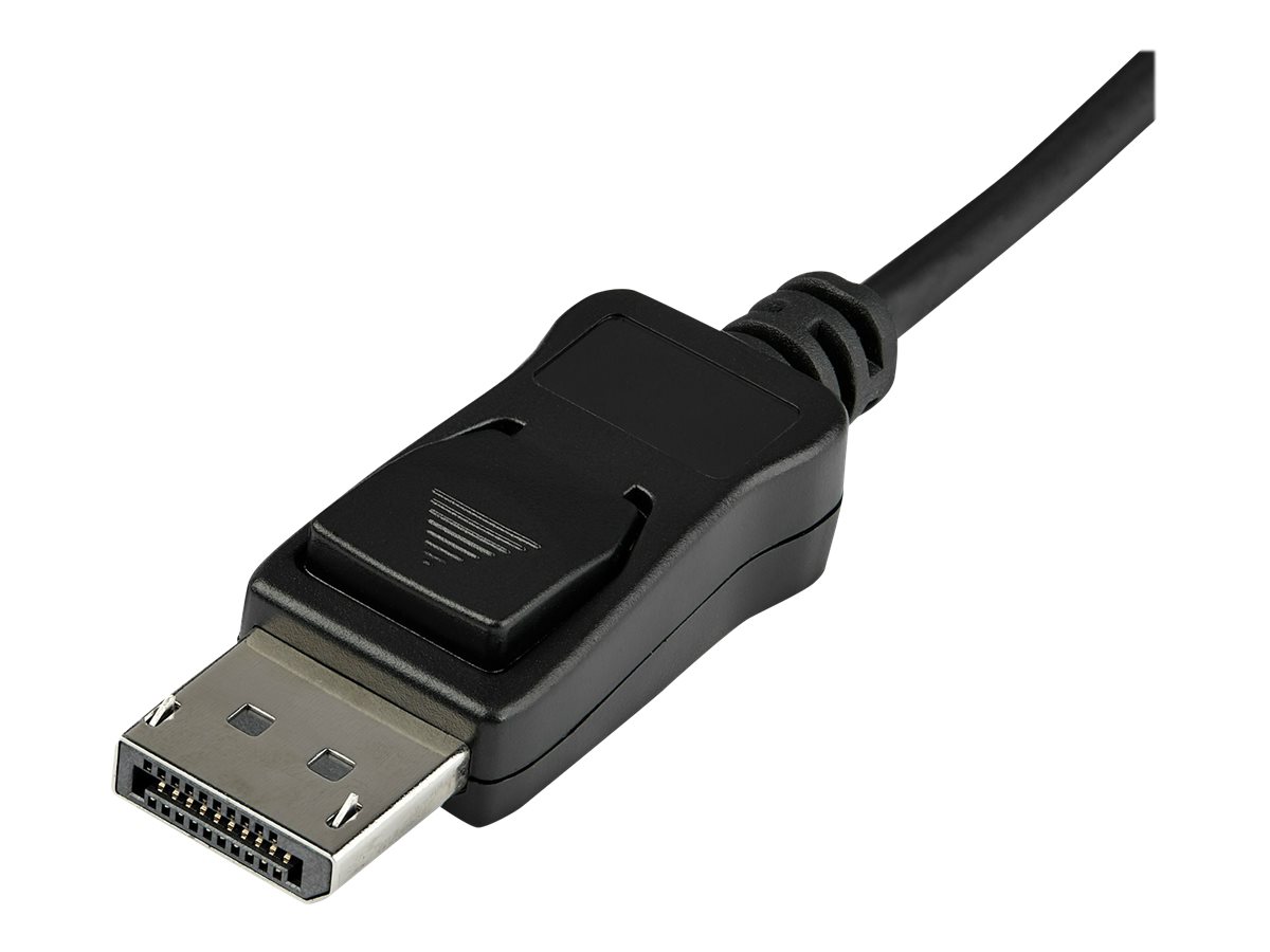 StarTech.com 1 m - USB-C auf DisplayPort-Adapterkabel - 8K 30 Hz - HBR3 - USB-C-Adapter - Thunderbolt 3-kompatibel - CDP2DP141MB - externer Videoadapter - Schwarz