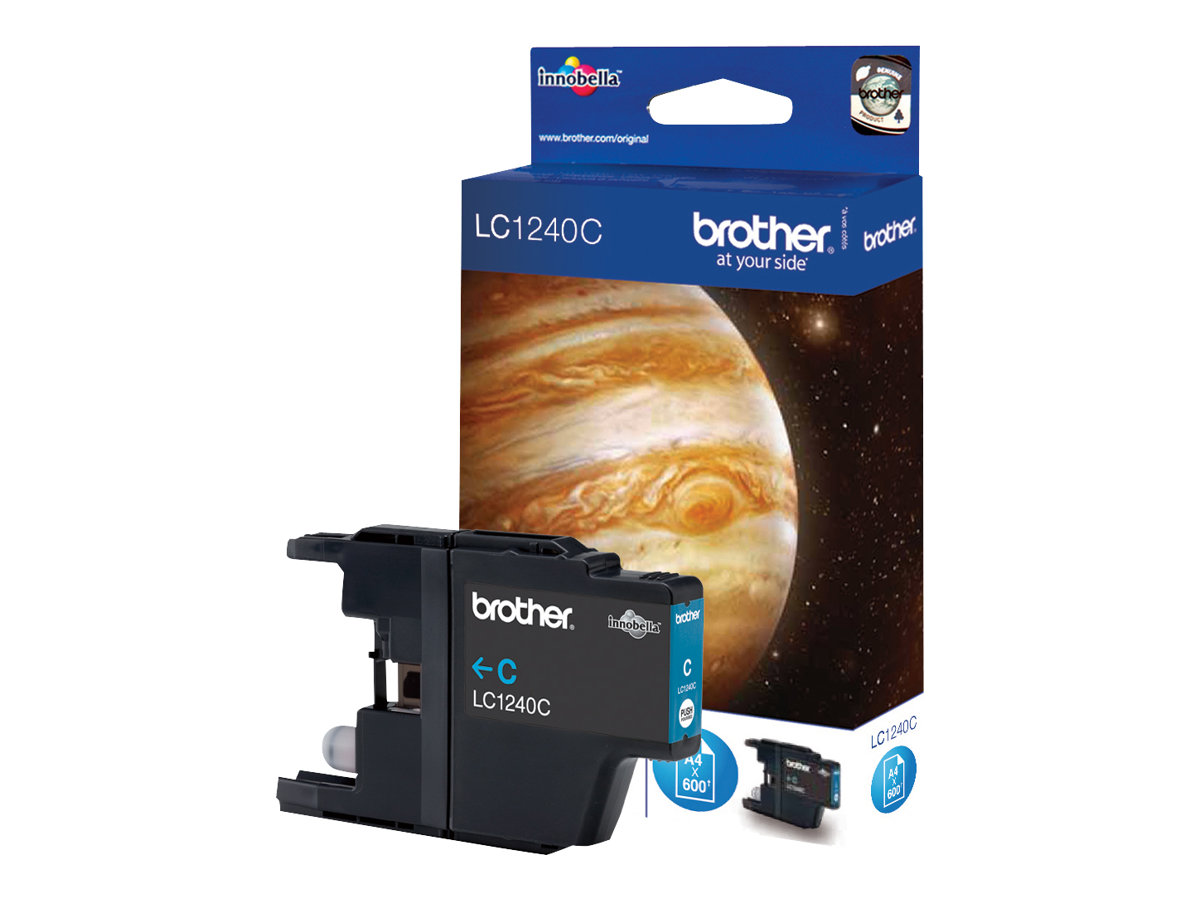 LC1240C BROTHER MFC Tinte cyan 600Seiten