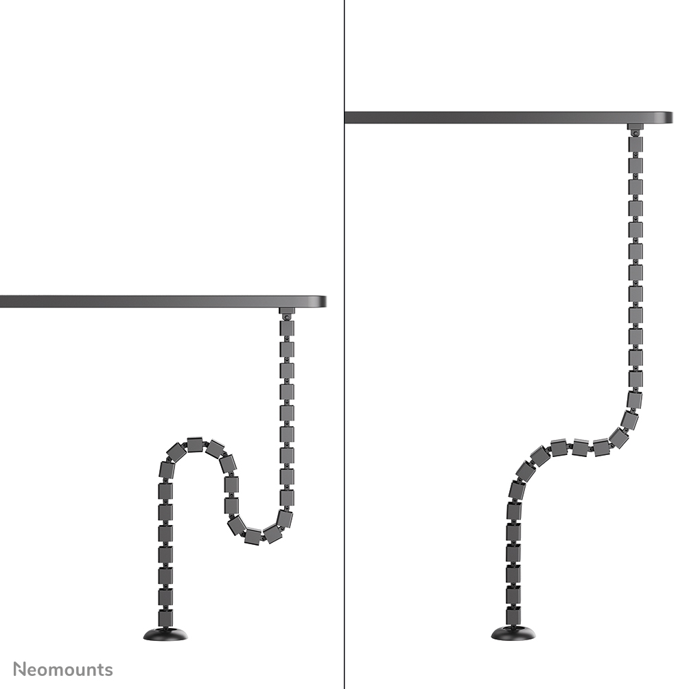 NewStar Kabelwirbelsäule 130x99,4cm magnetisch schwarz