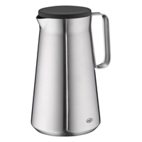 alfi Isolierkanne Drive silber, schwarz 1,0 l, 1 St