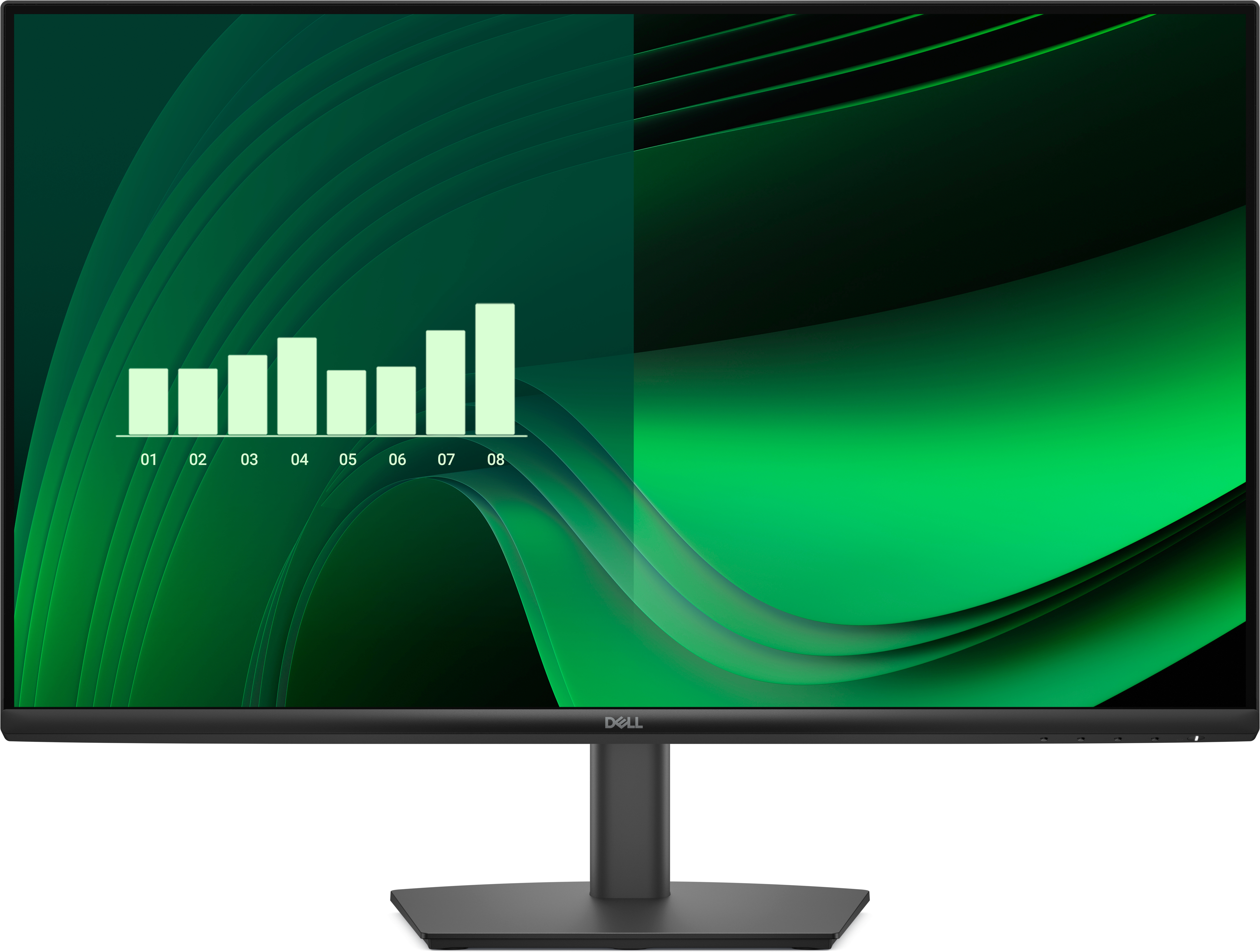 DELL Pro 27 Monitor E2725HM 68,47cm 27Zoll IPS 1920x1080 169 300cdm2 100Hz HDMI DP VGA
