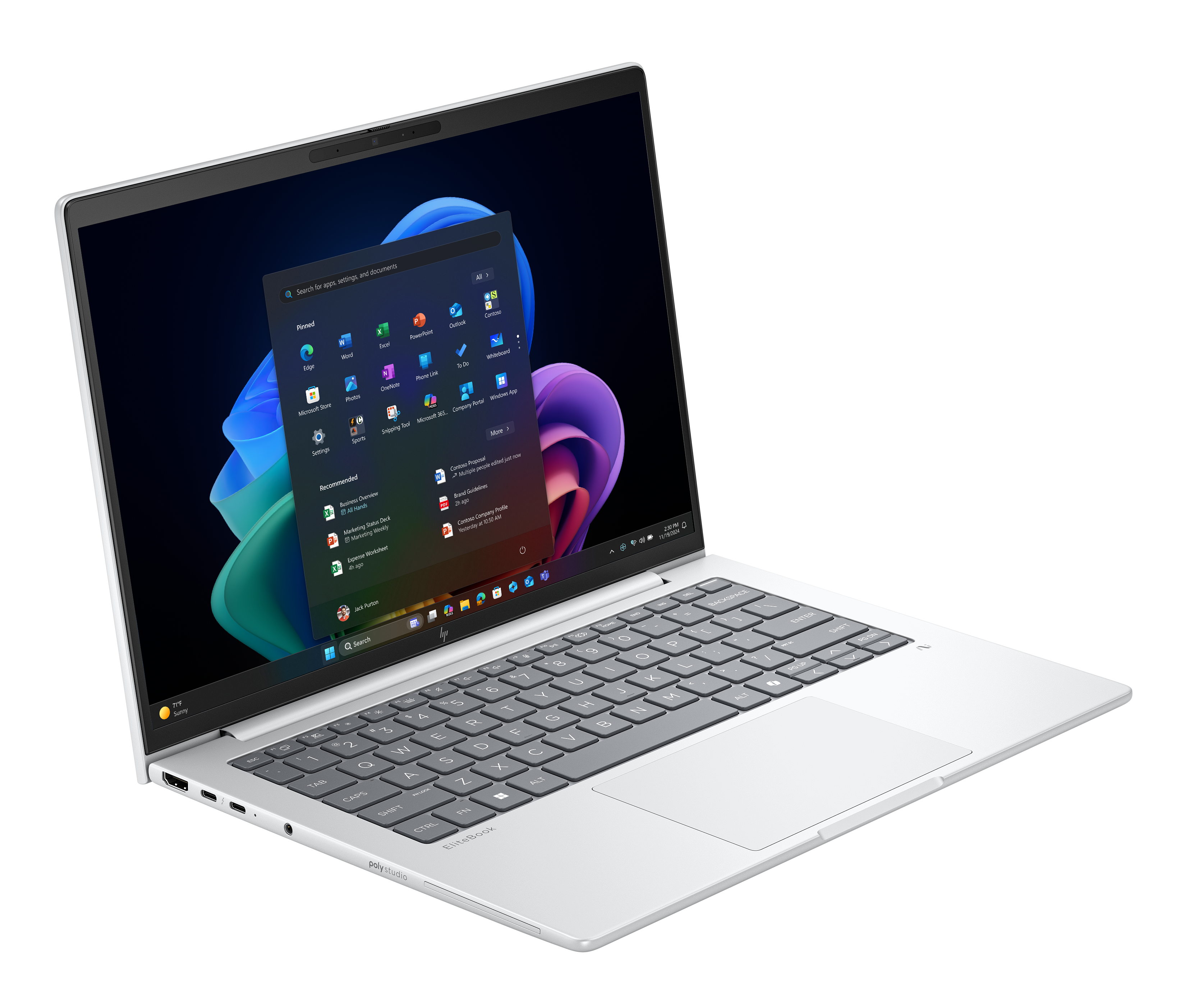HP EliteBook 8 G1a 14 Zoll AMD Ryzen AI 5 340 32 GB RAM 512 GB SSD