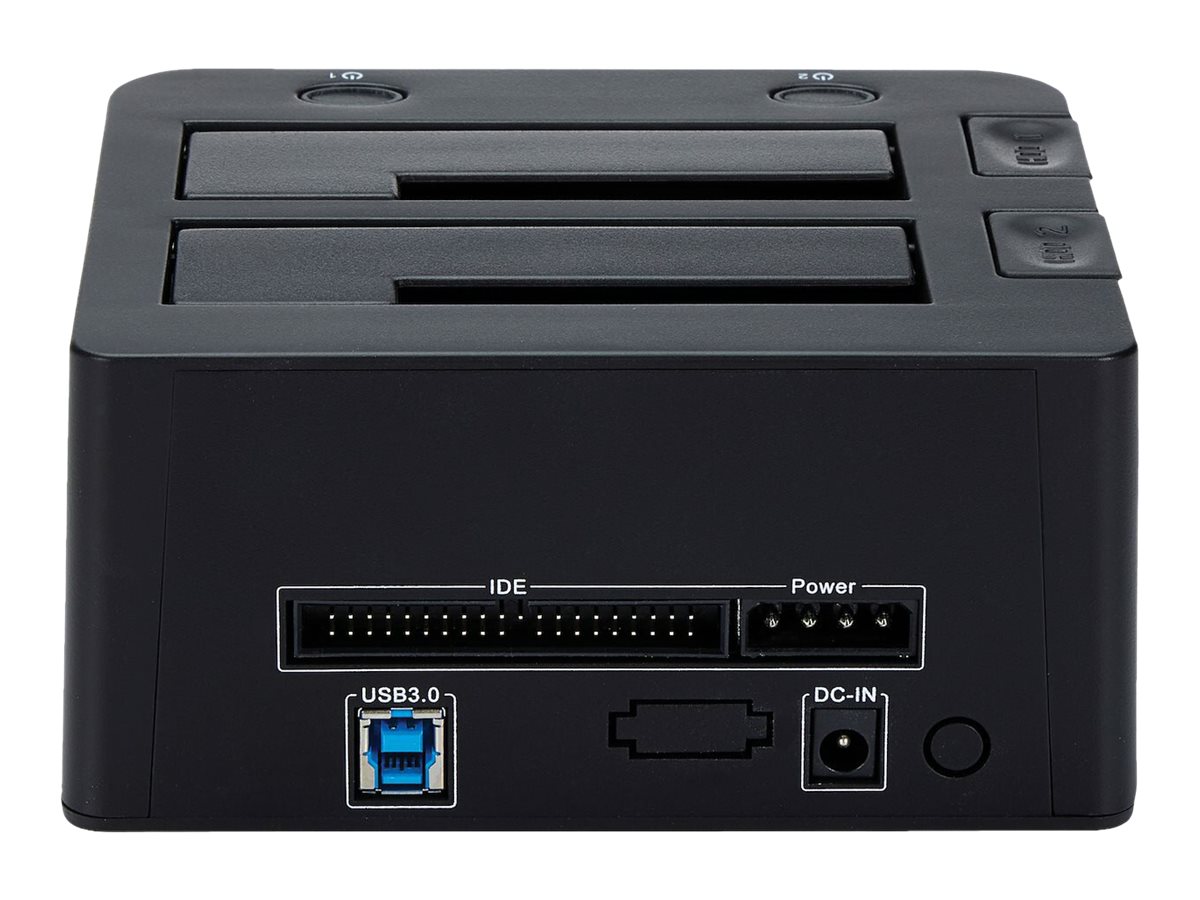 STARTECH.COM UNIDOCKU33 USB 3.0 to SATA 6Gbps IDE HDD Docking Station for 6.35cm/2.5in or 3