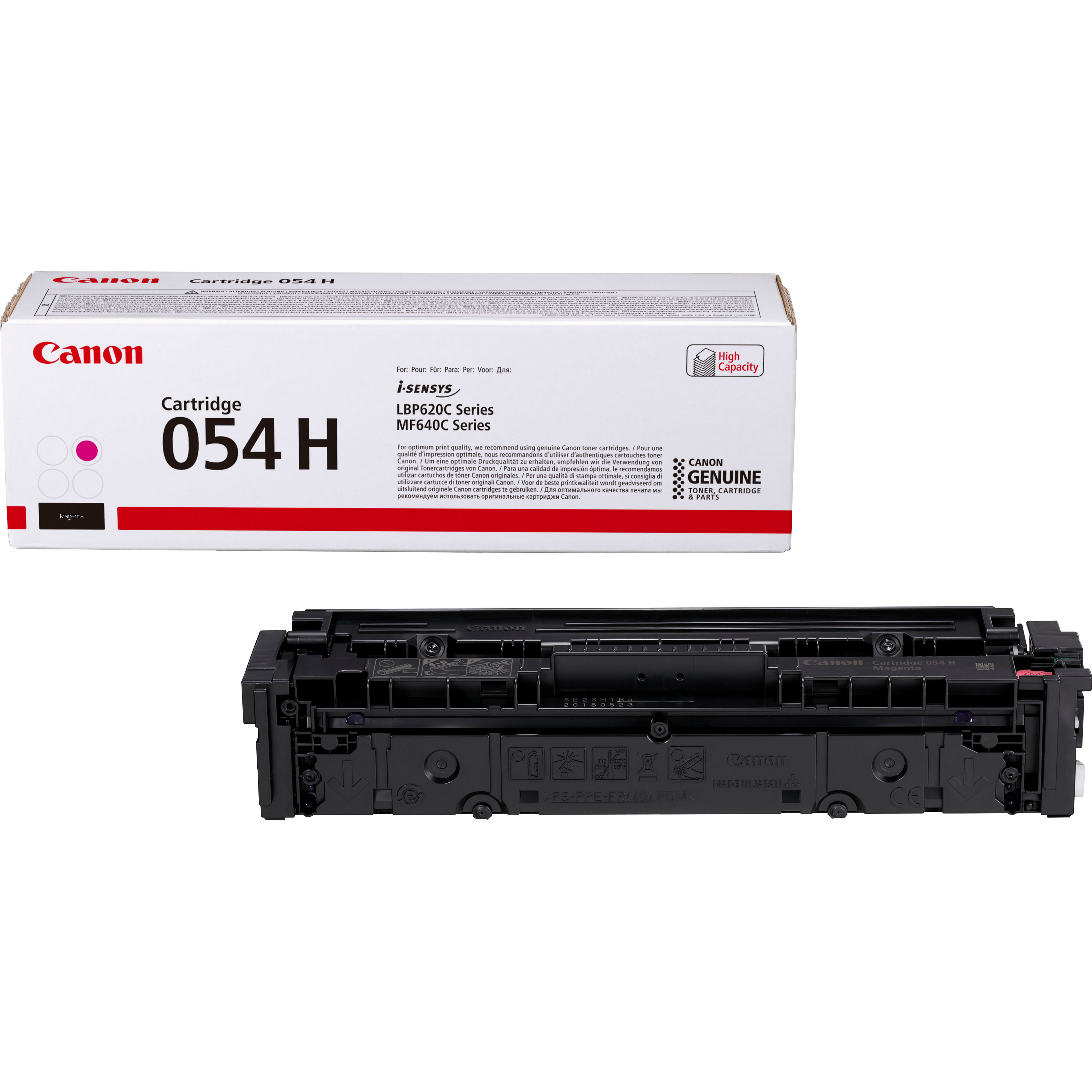 Canon 054 H Tonerpatrone Magenta