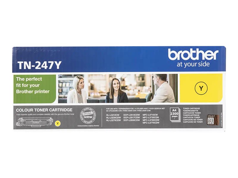 TN247Y BROTHER DCP Toner yellow HC 2300 TN247Y BROTHER DCP Toner yellow HC 2300
