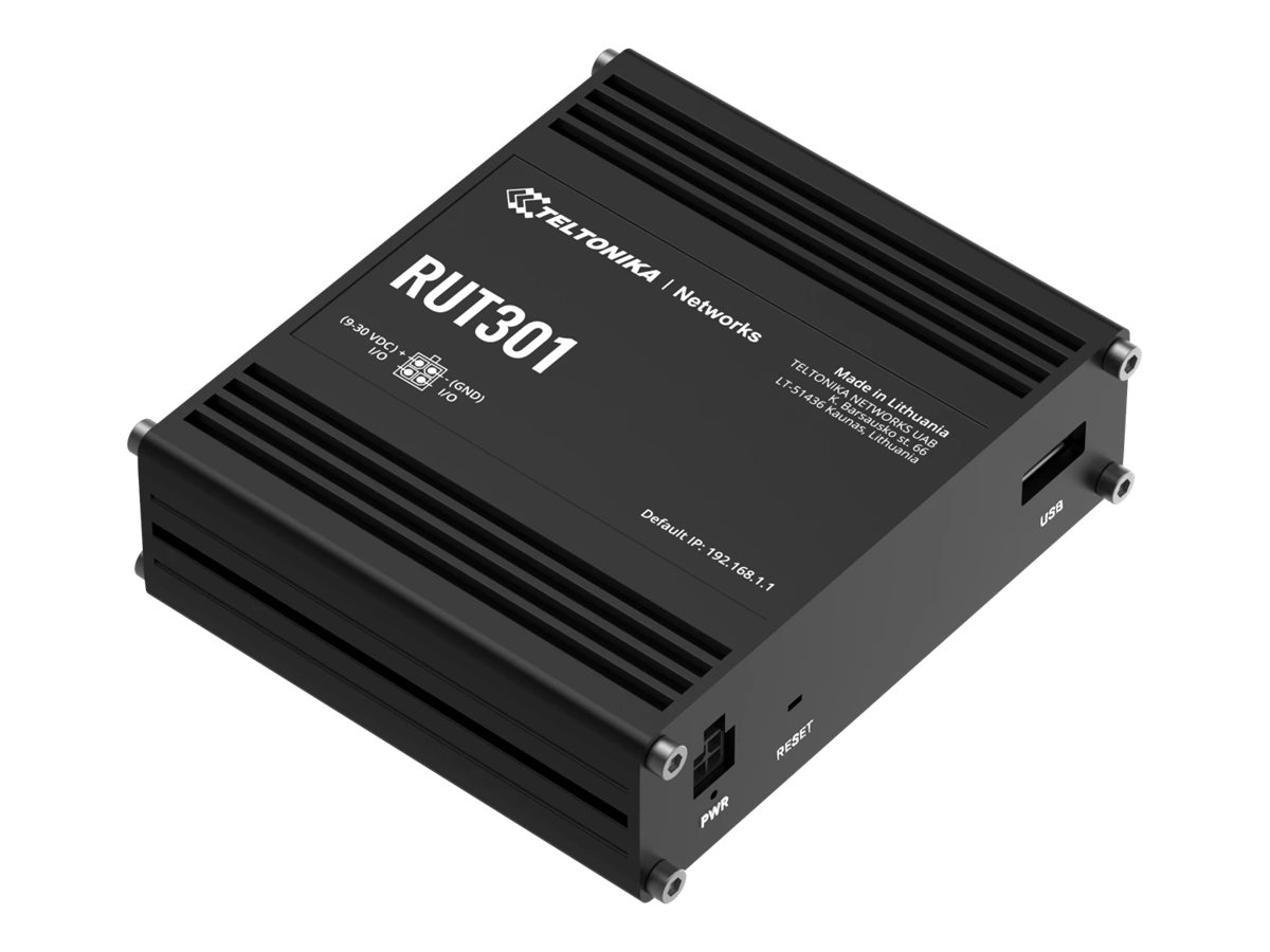 TELTONIKA NETWORKS RUT301 Ethernet Router TELTONIKA NETWORKS RUT301 Ethernet Router