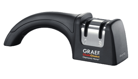 GRAEF Messerschärfer Pronto schwarz, silber, 1 St