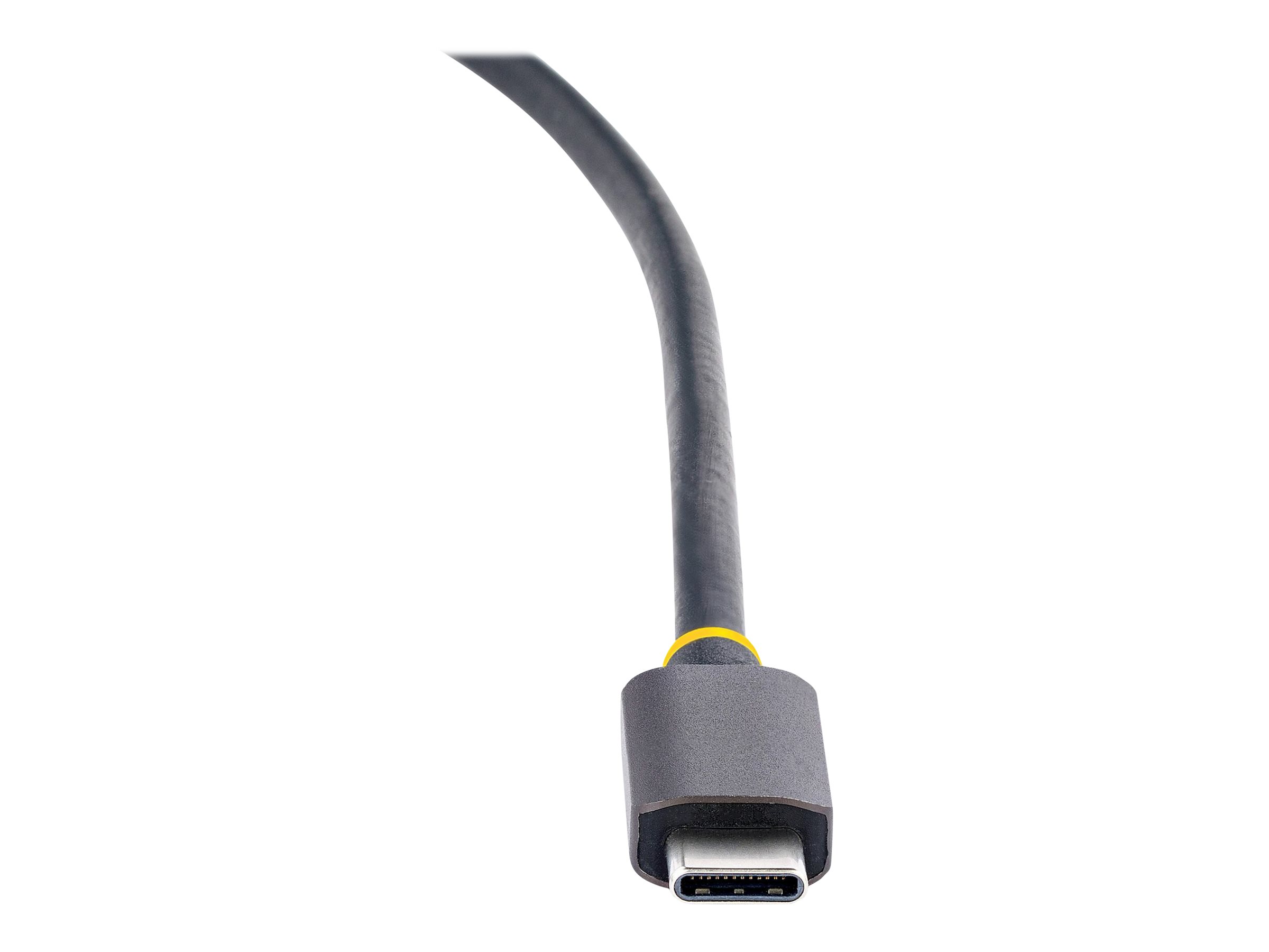 STARTECH.COM USB C Multiport Adapter Dual HDMI Video 4K 60Hz 2Pt 5Gbps USB-A Hub 100W PD GbE SD/MicroSD 12inch/30cm Cable