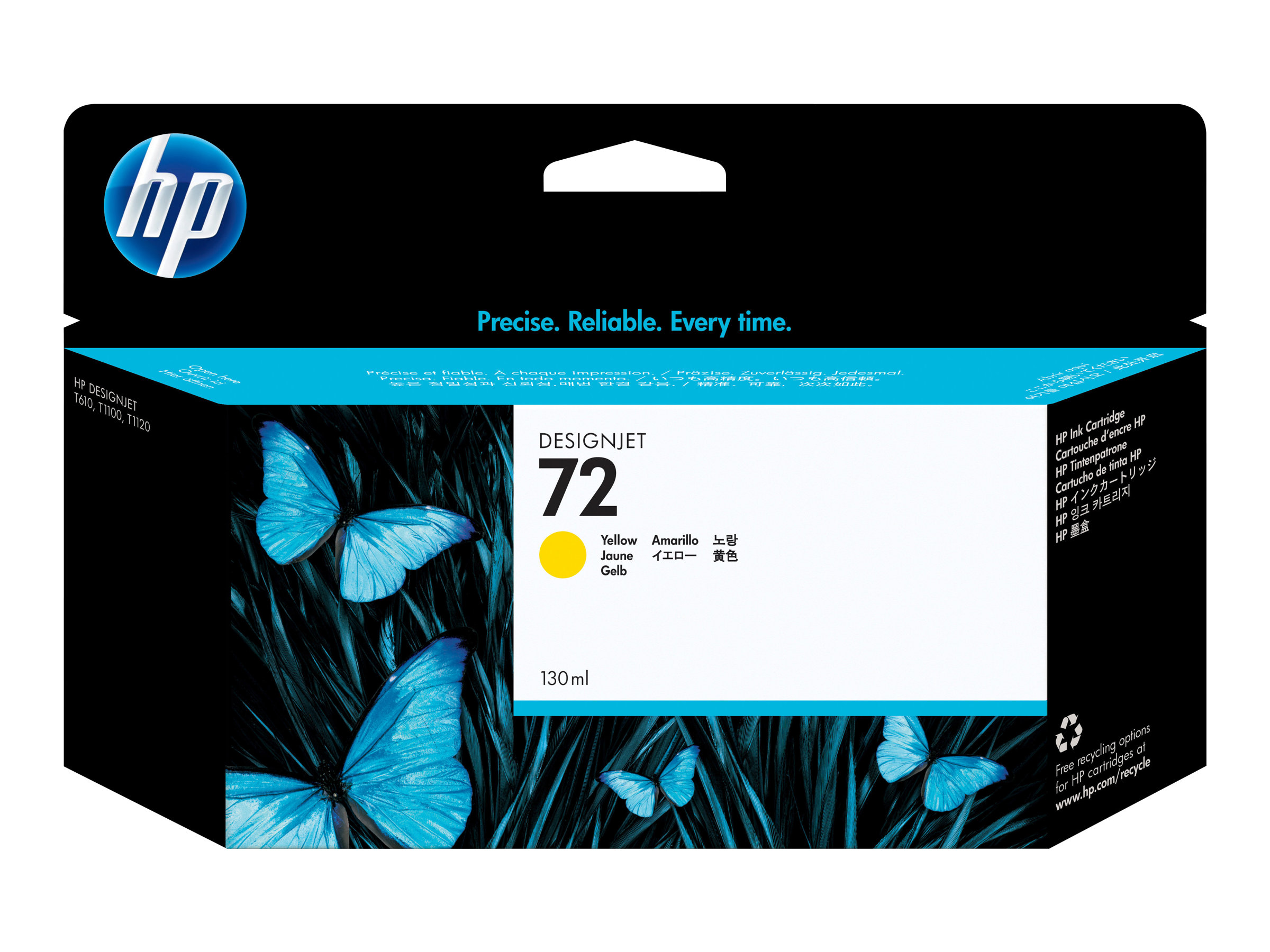 HP 72 (C9373A) gelb Druckerpatrone