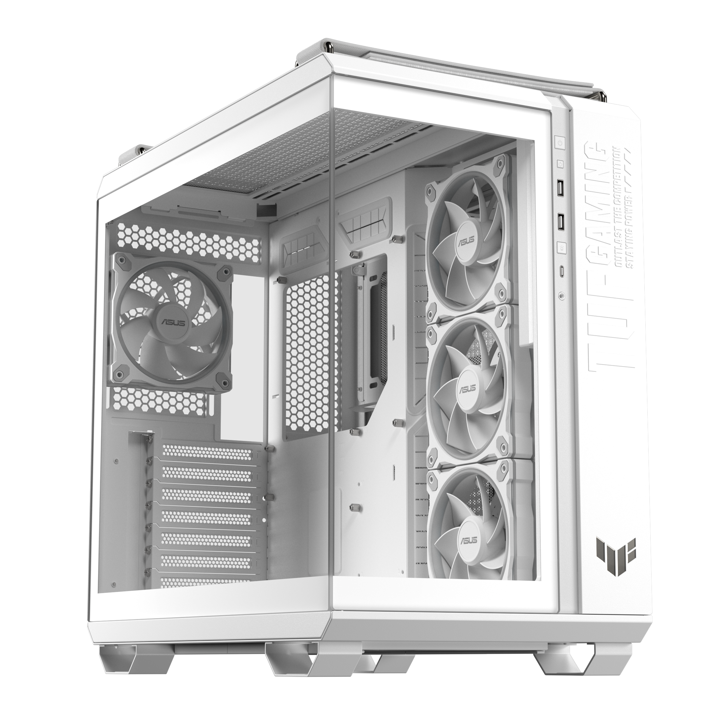 ASUS TUF GAMING GT502 HORIZON TG ARGB WHITE