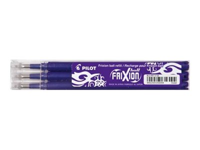 PILOT FRIXION Tintenrollerminen violett 0,4 mm 3 St. PILOT FRIXION Tintenrollerminen violett 0,4 mm 3 St.