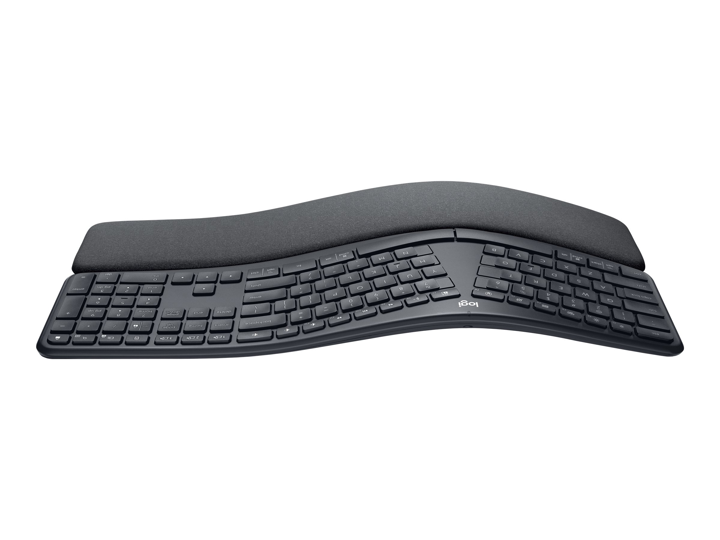 Logitech ERGO K860 for Business ergonomische Tastatur kabellos schwarz