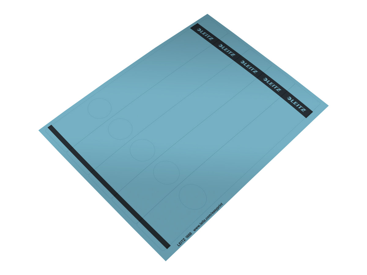 125 LEITZ Ordneretiketten 1688-35 blau 125 LEITZ Ordneretiketten 1688-35 blau