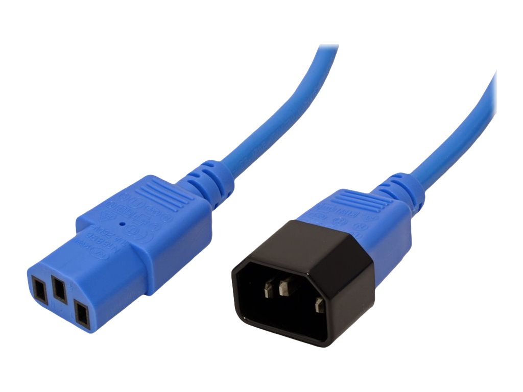 ROLINE Apparate-Verbindungskabel IEC 320 C14 - C13 blau 3m ROLINE Apparate-Verbindungskabel IEC 320 C14 - C13 blau 3m