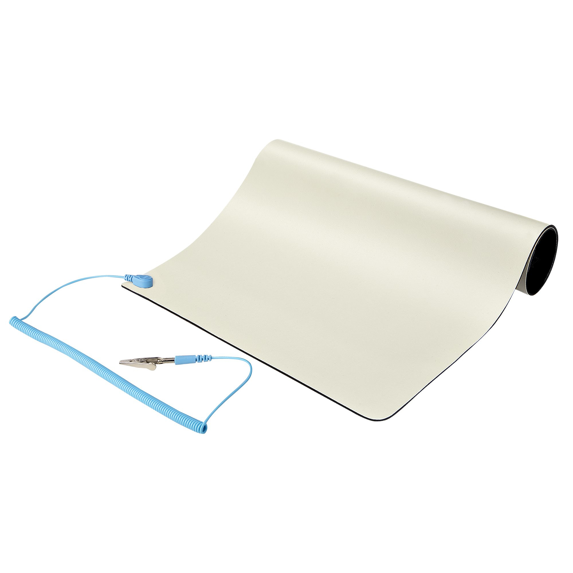 STARTECHCOM 11x18inch Anti Static Mat ESD Mat for Electronics Repair on TableDesk Flexible Work Pad Detachable Grounding Wire