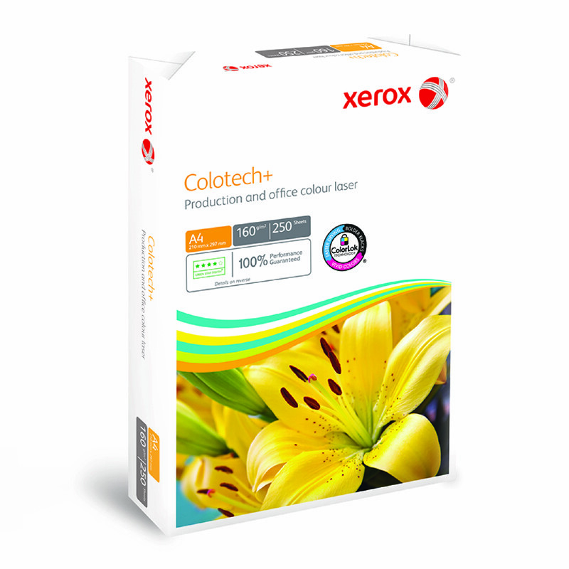 xerox Laserpapier Colotech DIN A4 160 gqm 250 Blatt