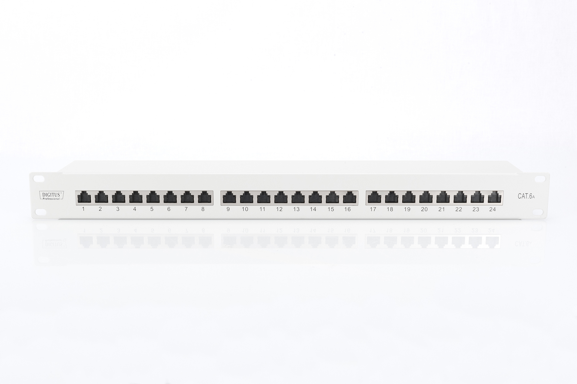 DIGITUS CAT 6A, Klasse EA Patch Panel, geschirmt