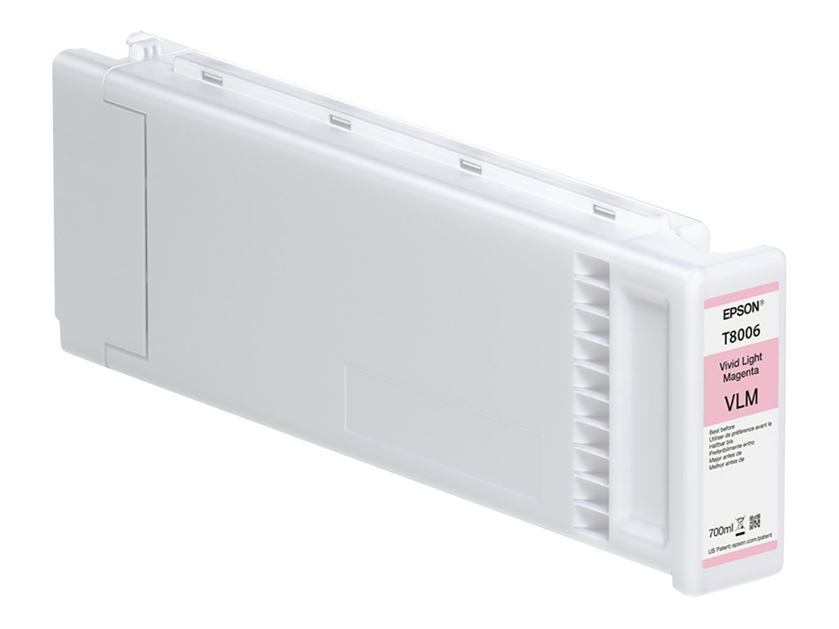 EPSON 5LB Singlepack Vivid Light Magenta T800600 UltraChrome PRO 700ml EPSON 5LB Singlepack Vivid Light Magenta T800600 UltraChrome PRO 700ml
