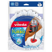 vileda TURBO REFILL WischmoppErsatzkopf Mikrofaser 30 C waschbar, 1 St