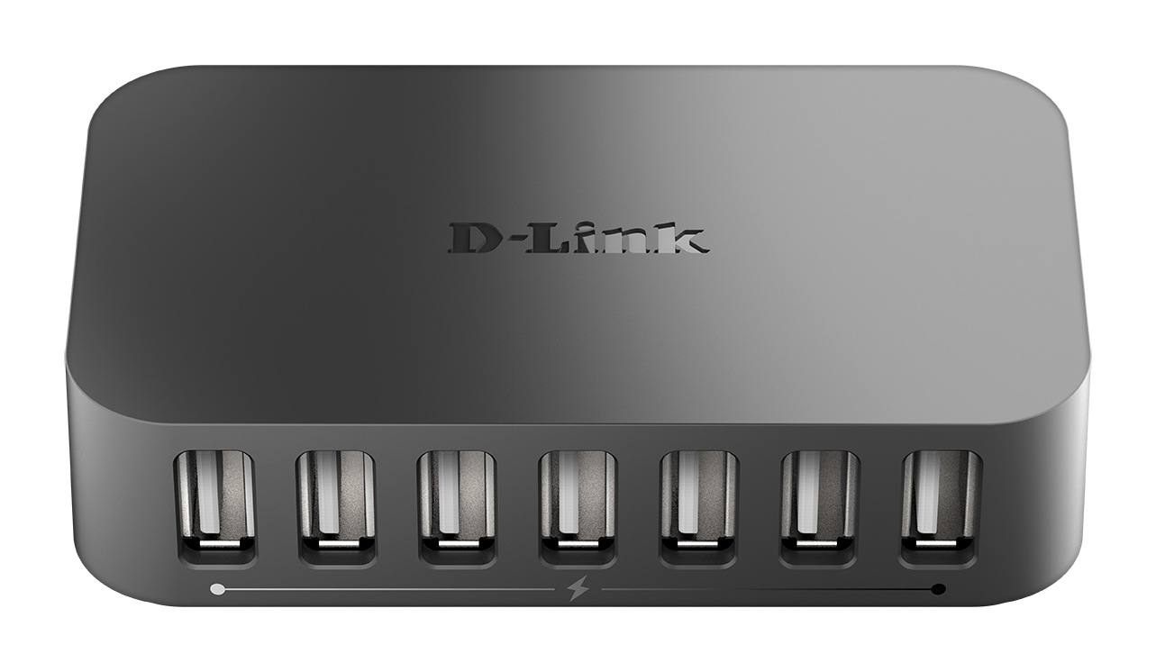 DLink DUBH7 USB 20 Hub 7Port mit Netzteil