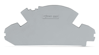 Wago Abschluss-/Trennplatte 2007-8891