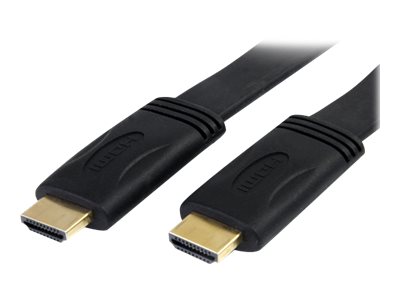 STARTECH.COM Flaches High-Speed-HDMI-Kabel mit Ethernet 5m - Ultra HD 4k x 2k HDMI Kabel mit vergoldeten Kontakten - HDMI Videok