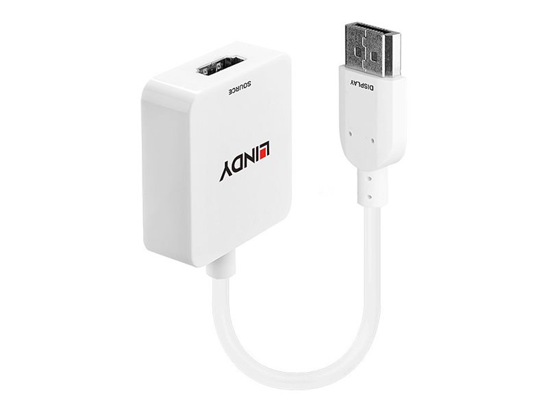 LINDY Konverter HDMI auf DisplayPort bis 4K 3840x2160 HDMI 2160p30 und DVI 1920x1200, DP 12a kompatibel