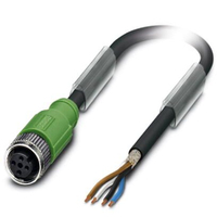 Phoenix Contact Sensor-/Aktor-Kabel SAC-4P-10,0-PUR/M12FSSH 4polig Phoenix Contact Sensor-/Aktor-Kabel SAC-4P-10,0-PUR/M12FSSH 4polig