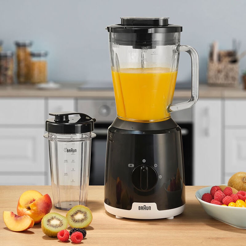 Braun JB1051 Standmixer 1,5 l Ice-Crush-Funktion Schwarz