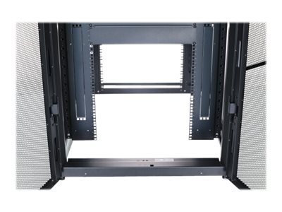 APC Easy Rack 42Ux800x1000 RoofSide panelcastorsfeet No Bottom 4 Brackets black