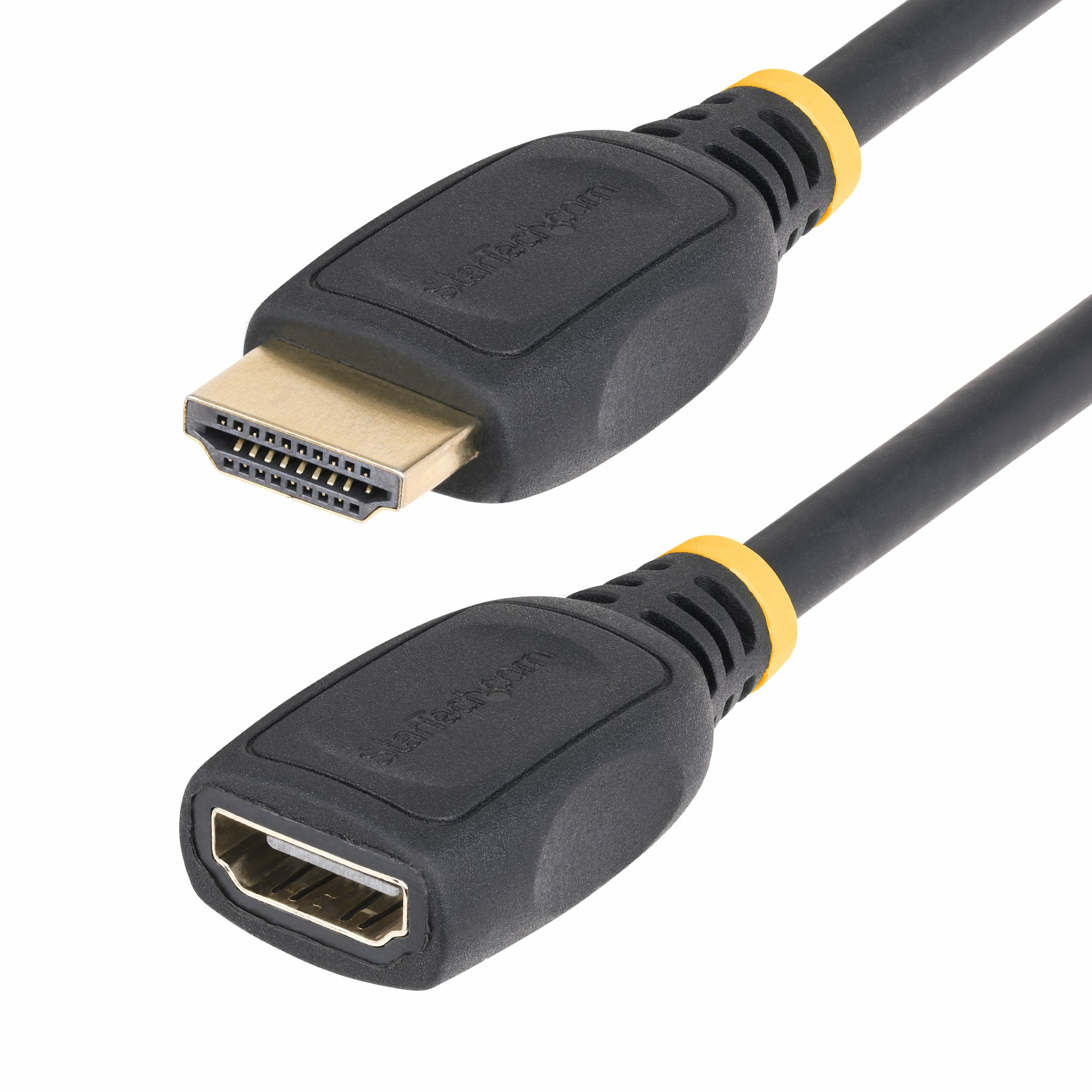STARTECHCOM 0,5m HDMI 20 Verlängerungskabel High Speed HDMI Kabel 4K 60Hz Arc HDMI Verlängerungskabel HDMI Adapter MF