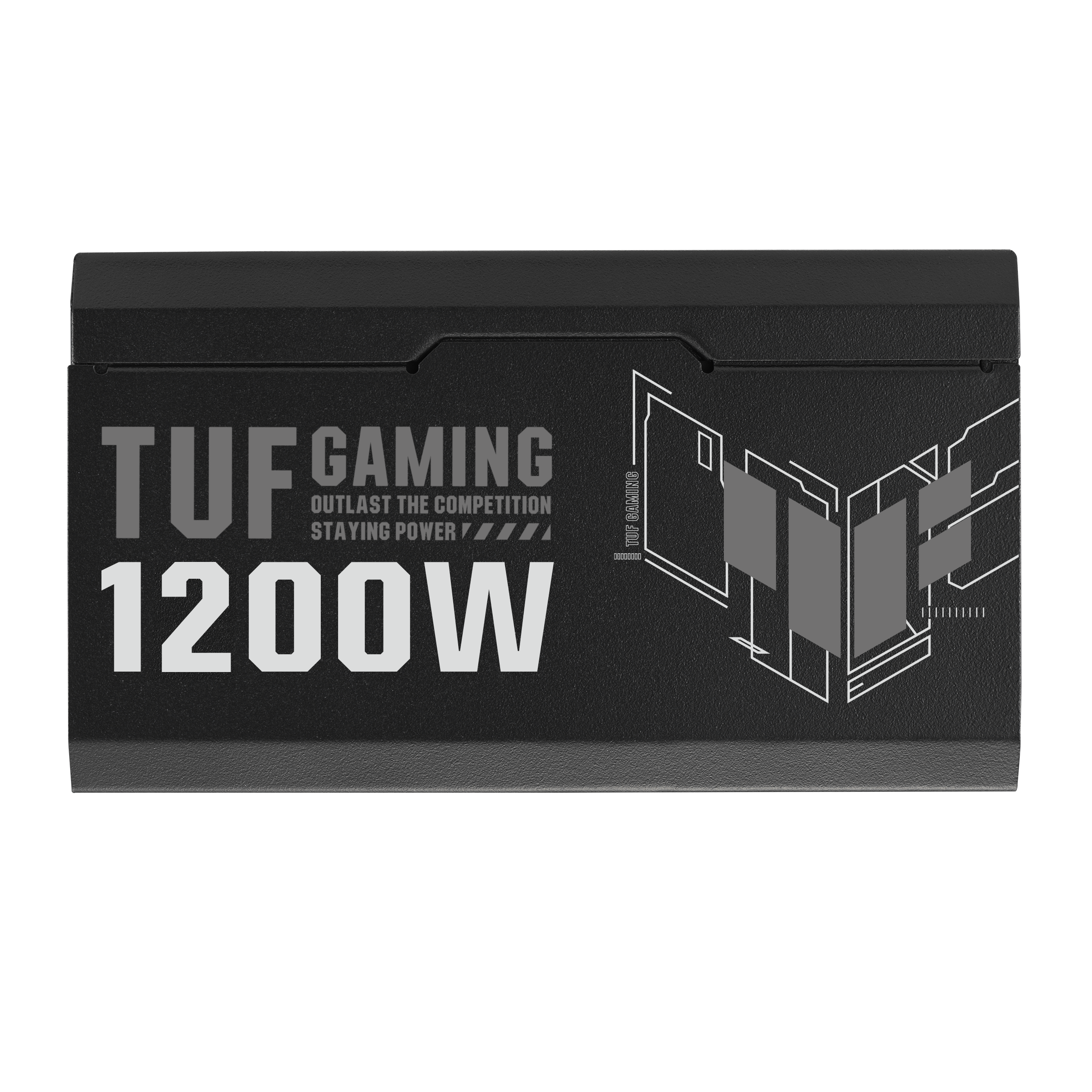 ASUS TUF Gaming 1200W Gold Fully Modular Power Supply 80 Gold Certified Militarygrade Components Dual Ball Bearing