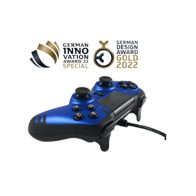 LEXIP X STEELPLAY Slim Pack Wired Controller Sapphire Blue Multi P