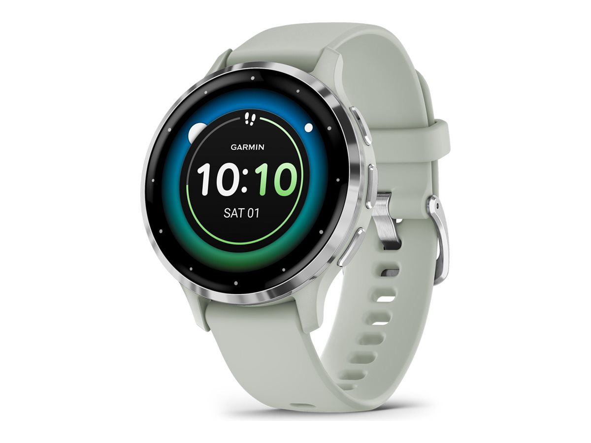 GARMIN Venu 3S Smartwatch salbeigrau, silber
