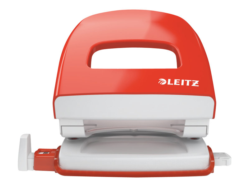 LEITZ Locher NeXXt 5008 hellrot, 1 St