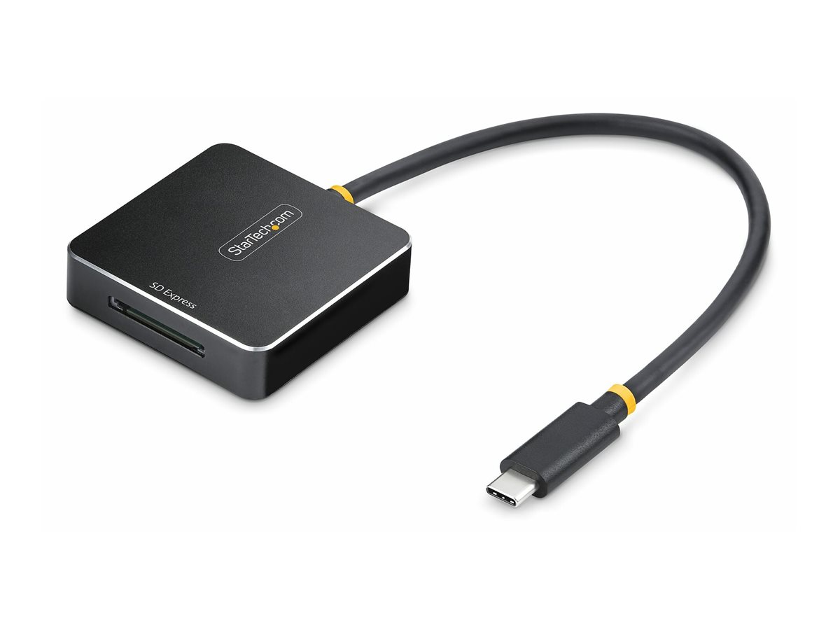 StarTech.com USB-C SD Express Card Reader, USB 10Gbps, Portable Memory Card Reader, USB Type-C to Secure Digital 7.1 Adapter, Works with Any Operating System - Kartenleser - USB-C 3.2 Gen 2