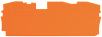 Wago Abschluss-/Zwischenplatte 2016-1392 TOPJOB S fuer 16qmm orange
