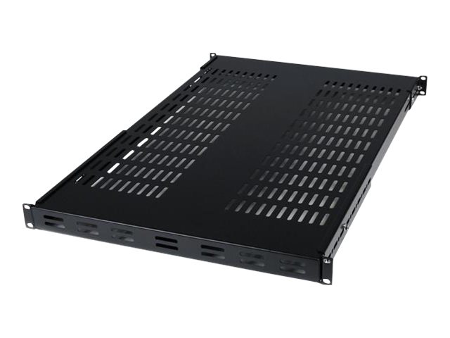 STARTECH.COM 19 Zoll Schwerlast Fachboden tiefenverstellbar für Serverschrank mit Lüftungsschlitzen