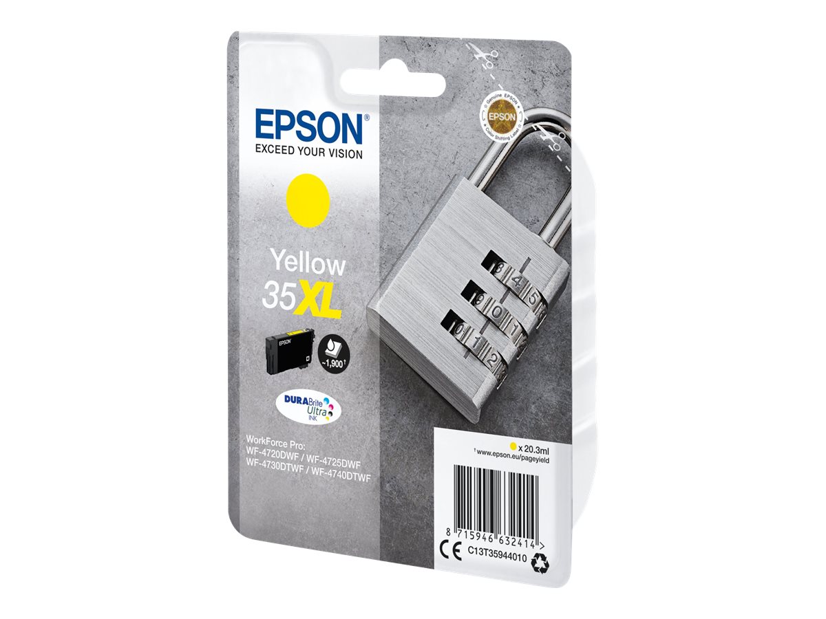 C13T35944010 EPSON WF Tinte yellow HC C13T35944010 EPSON WF Tinte yellow HC